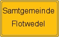 Ortsschild von Samtgemeinde Flotwedel