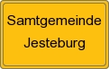 Ortsschild von Samtgemeinde Jesteburg