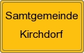 Ortsschild von Samtgemeinde Kirchdorf