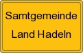 Ortsschild von Samtgemeinde Land Hadeln