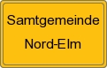 Ortsschild von Samtgemeinde Nord-Elm
