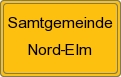 Ortsschild von Samtgemeinde Nord-Elm