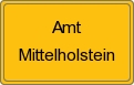 Ortsschild von Amt Mittelholstein