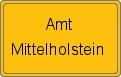 Ortsschild von Amt Mittelholstein