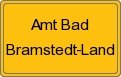 Ortsschild von Amt Bad Bramstedt-Land