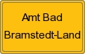 Ortsschild von Amt Bad Bramstedt-Land