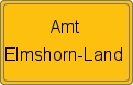 Ortsschild von Amt Elmshorn-Land