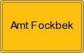 Ortsschild von Amt Fockbek