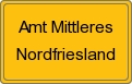 Ortsschild von Amt Mittleres Nordfriesland