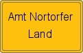 Ortsschild von Amt Nortorfer Land