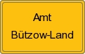 Ortsschild von Amt Bützow-Land