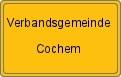 Ortsschild von Verbandsgemeinde Cochem