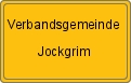 Ortsschild von Verbandsgemeinde Jockgrim