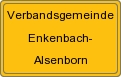 Ortsschild von Verbandsgemeinde Enkenbach-Alsenborn