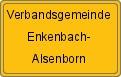 Ortsschild von Verbandsgemeinde Enkenbach-Alsenborn