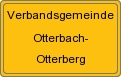 Ortsschild von Verbandsgemeinde Otterbach-Otterberg
