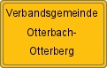 Ortsschild von Verbandsgemeinde Otterbach-Otterberg